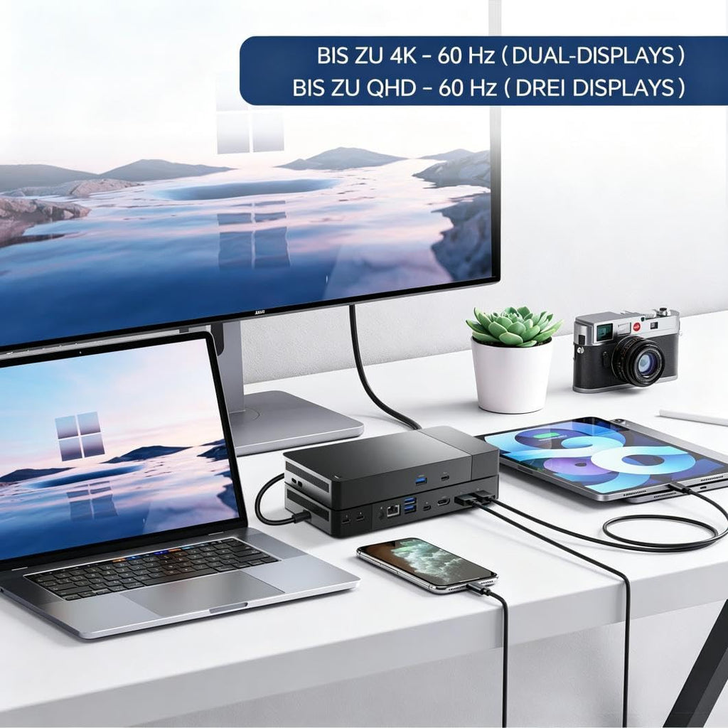 Dell Dockingstation WD19S 180W Laptop 2 Monitore & 4K Display
