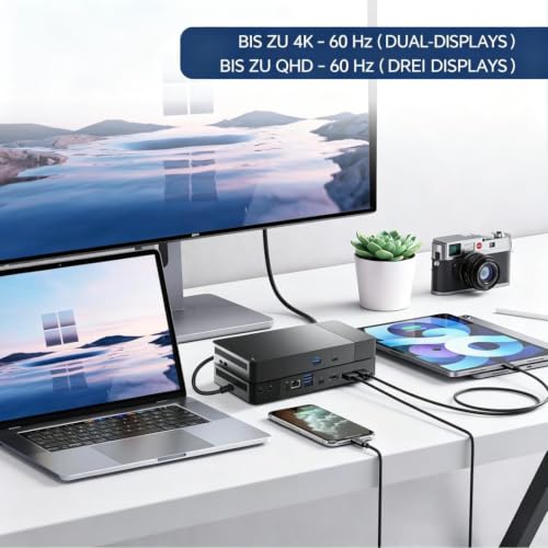 Dell Dockingstation WD19S 180W Laptop 2 Monitore & 4K Display