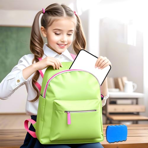 Whiteboard Klein 30 x 21 cm Doppelseitige Whiteboard Magnetisch Trocken Abwischbare Tafel Weiß A4 Schreibtafel mit 8 Stiften 3 Magneten und 1Radiergummi für Küche Schule Büro
