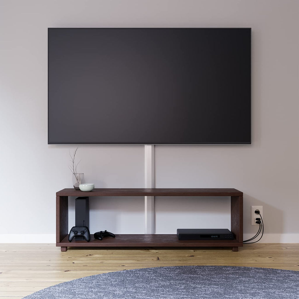deleyCON Universal Kabelkanal Leitungskanal PVC 100cm 6x2cm - Weiß