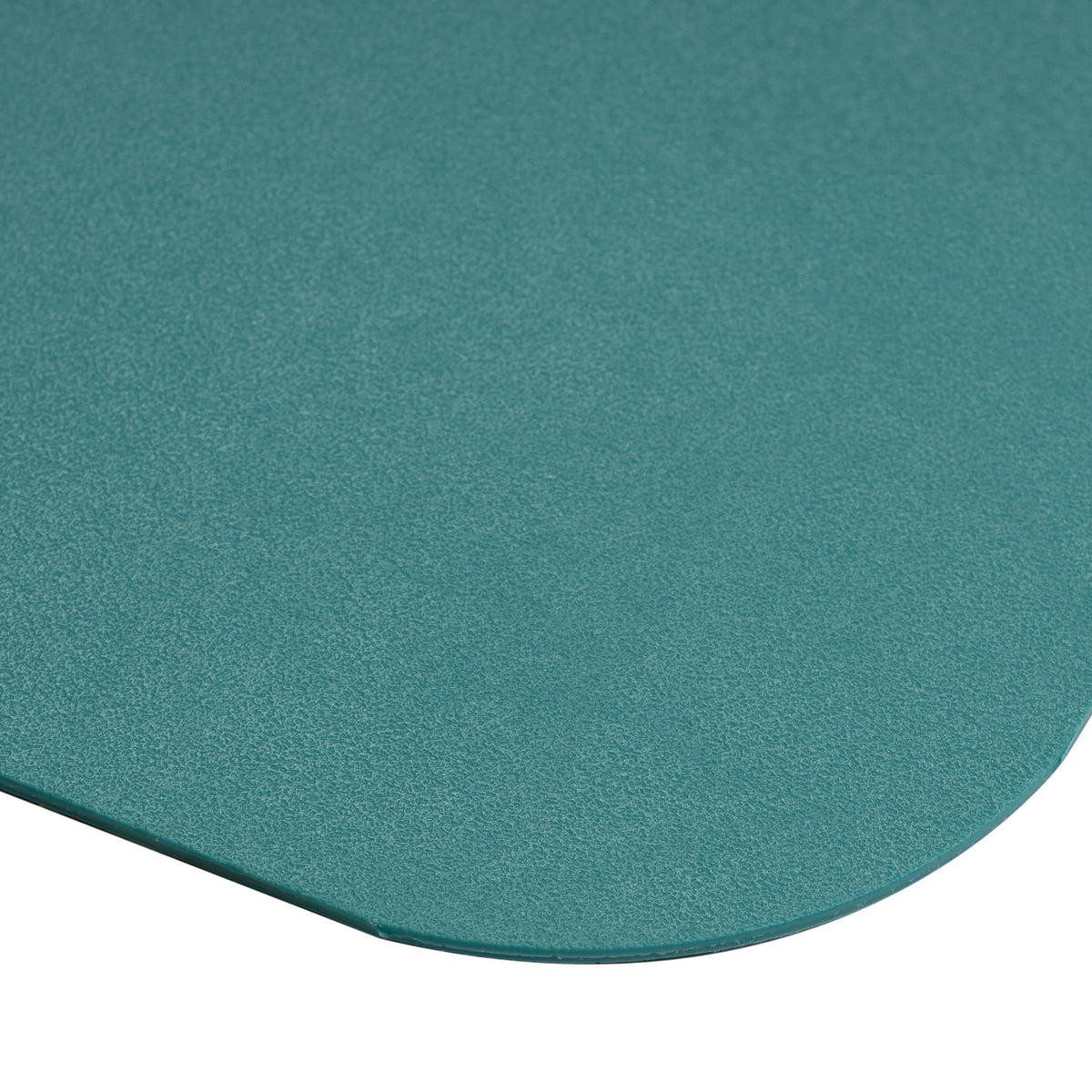 Floordirekt Bodenschutzmatte für Hartböden - farbige Bürostuhlunterlage Bodenmatte Stuhlunterlage aus Polypropylen - Stärke: 1,9 mm (Türkis, 114 x 150 cm)