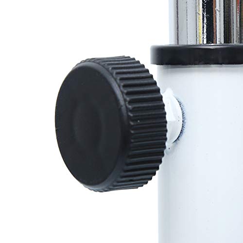 Pediküre Fußhocker Höhenverstellbar Rutschfeste Füße Schwarz PVC-Leder Eisen