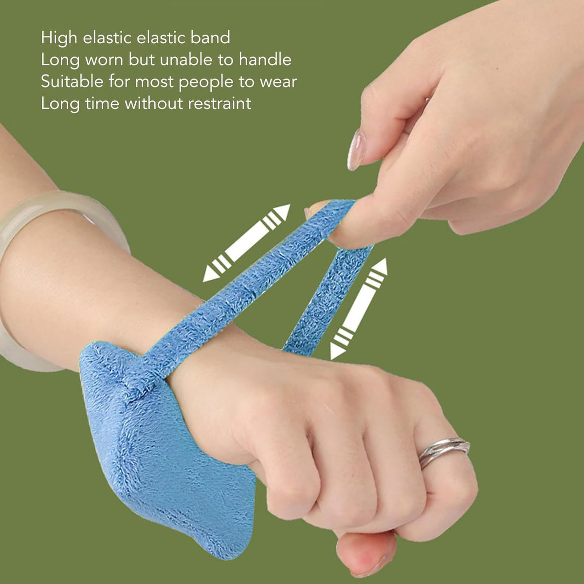 Ergonomische Handballenauflage Weiche Atmungsaktive Tastatur Maus Handauflage Schleifen Design Elastisches Band Verstellbares Handgelenkkissen für Büro Gaming Arbeit 3 Farben