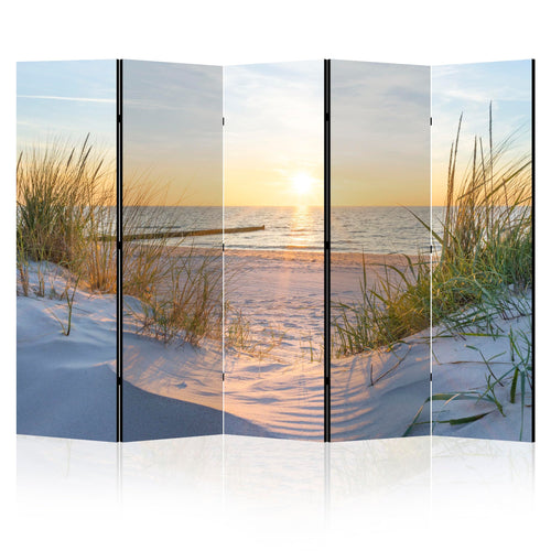 Paravent Raumteiler Innen beidseitig Bedruckt 225x172 cm Meer See