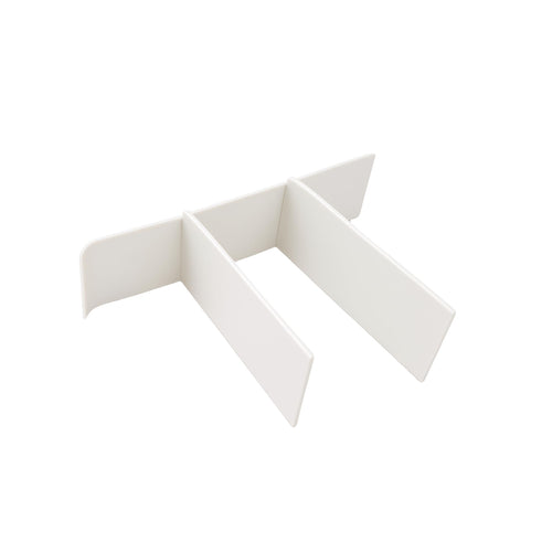 BLUE GINKGO Hive Stack Organizer Trennwand – (Hergestellt in Korea, Weiß)
