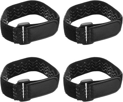 QUARKZMAN 4 Stück Kabelbinder Wiederverschließbar Flexibel Klettband 35x3cm