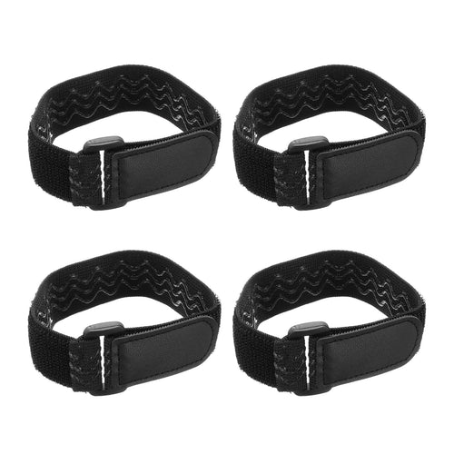 QUARKZMAN 4 Stück Kabelbinder Wiederverschließbar Flexibel Klettband 35x3cm