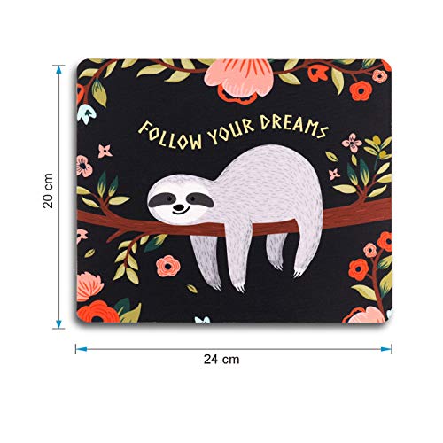 AOKSUNOVA Mauspad Klein Mousepad Maus pad mit Motiv Niedliches