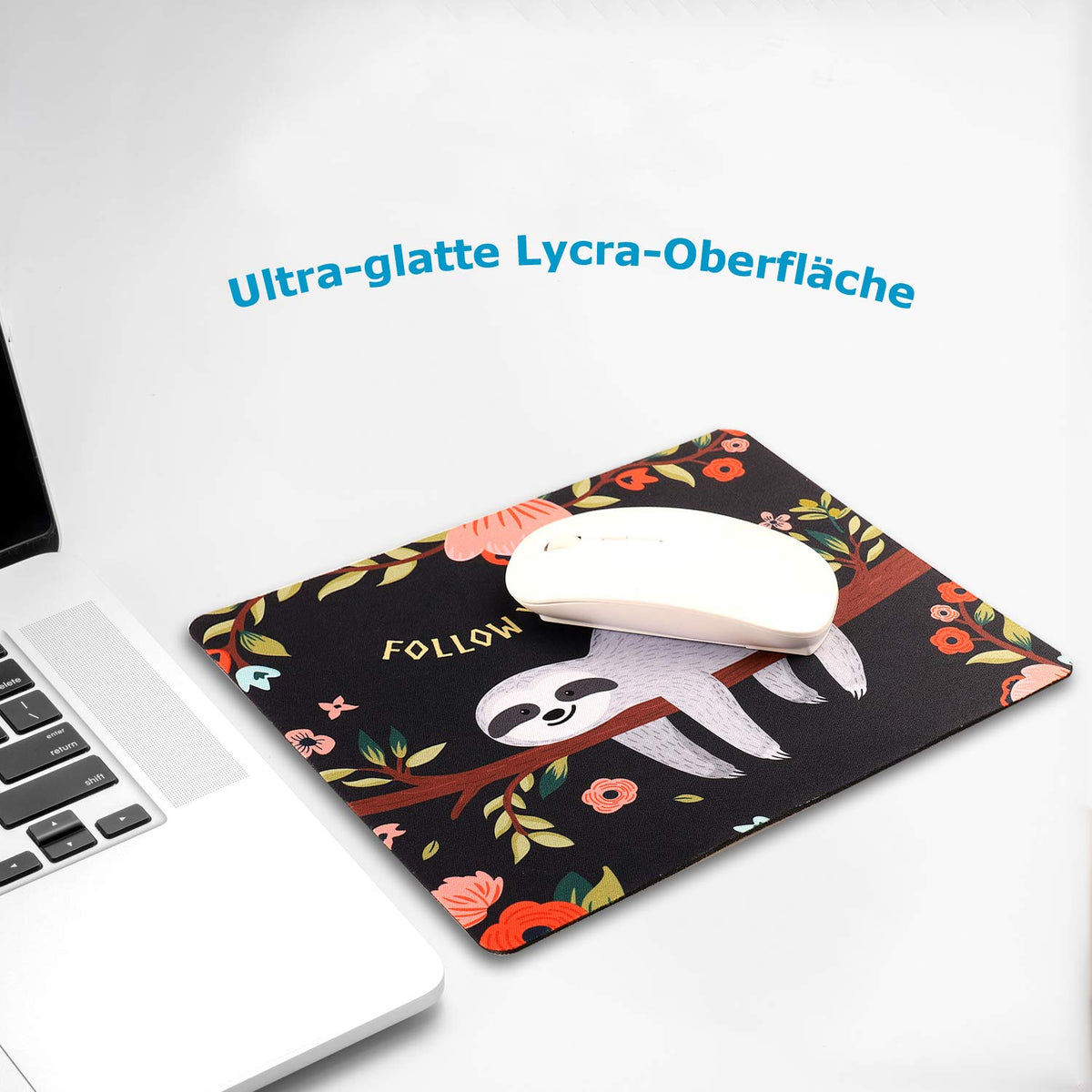 AOKSUNOVA Mauspad Klein Mousepad Maus pad mit Motiv Niedliches