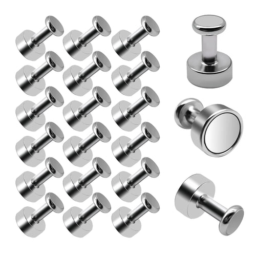 Audamp Neodym-Magnete, 18 Stück, 12 x 16 mm, für Whiteboard und Kühlschrank