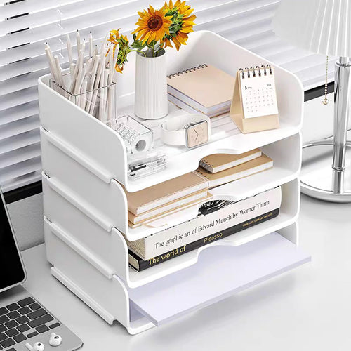 Schreibtisch Organizer,und Lagerung, 4-Tier Papier Brief Tray Organizer