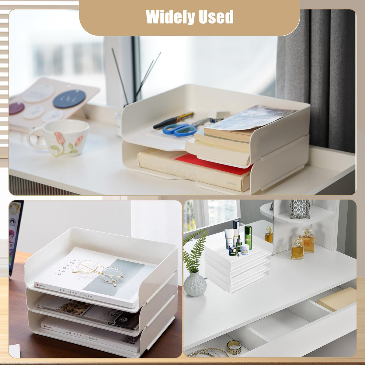 Schreibtisch Organizer,und Lagerung, 4-Tier Papier Brief Tray Organizer