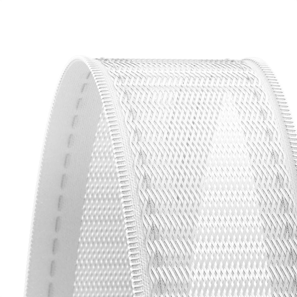 deleyCON 1,5m Kabelschlauch mit Reißverschluss 15mm Ø Nylon - Weiß