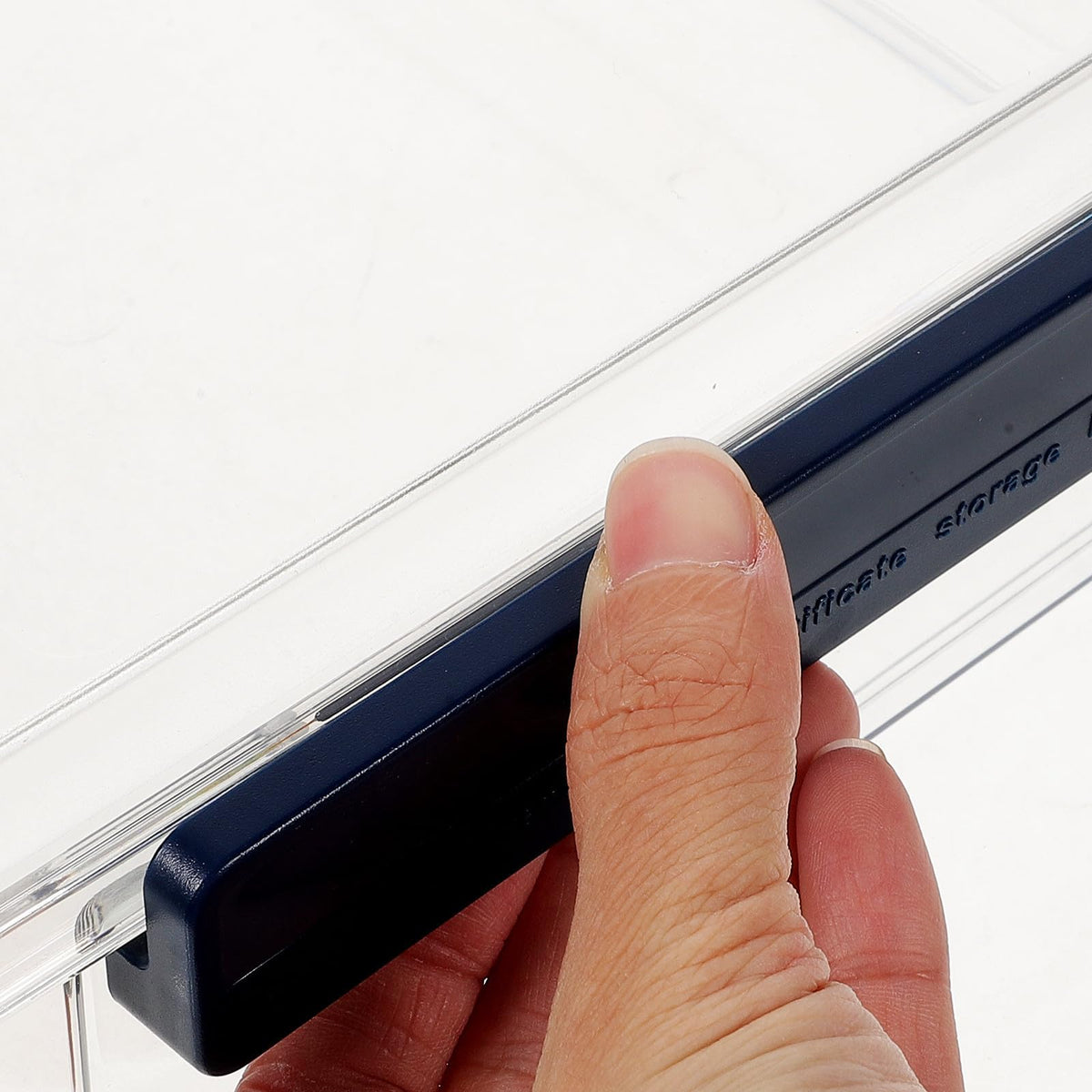 Ablagebox mit Schublade Stapelbar Transparente, Multifunktions
