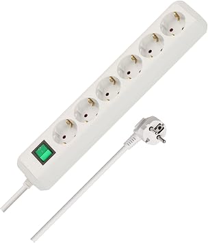 Brennenstuhl Eco-Line Steckdosenleiste 6-Fach