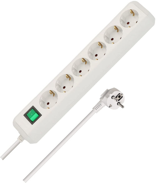 Brennenstuhl Eco-Line Steckdosenleiste 6-Fach