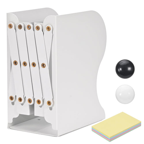 Buchstützen für Regale, verstellbares und erweiterbares Bücherregal, rutschfeste robuste Buchstütze für Zuhause, Zeitschriftenhalter Bücherregal für Schule, Buchhalter
