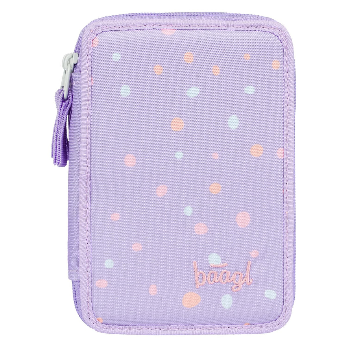 Baagl 3 Fach Federmäppchen Schulmäppchen Mädchen - Lieblingstiere