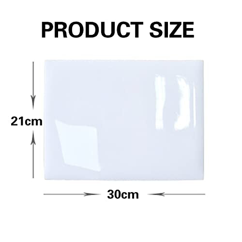 Magnetisches Whiteboard - Fridge Magnet, Kühlschrank Magnettafel, Abwischbar Memoboard - Familie Menü Wochenplaner, Einkaufsliste, Memo Erinnerung Notiz