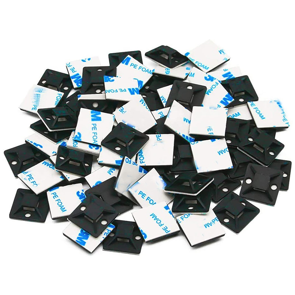 Pack of 50 Kabelbefestigung Selbstklebend,Kabelbinder Halter