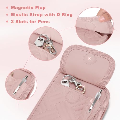 Yarwo Heftumschläge für Field Notes Moleskine Cahier 9 x 14 cm, Rosa