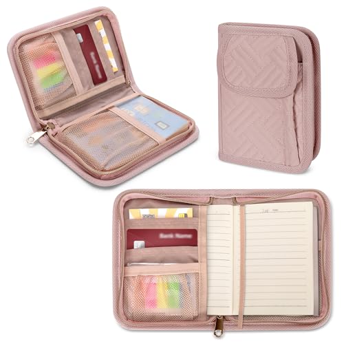 Yarwo Heftumschläge für Field Notes Moleskine Cahier 9 x 14 cm, Rosa