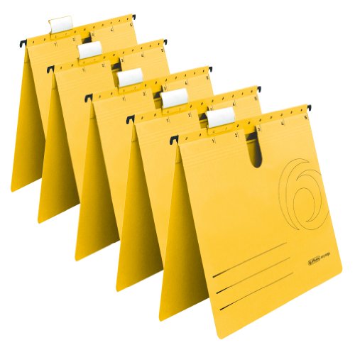 Herlitz 5874979 Hängehefter gelb 5er Packung