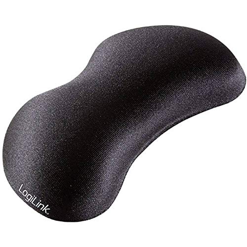 LogiLink ID0136 Handgelenkstützendes Gelkissen schwarz, 140 x 55 x 25 mm