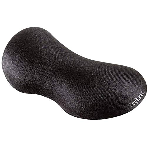 LogiLink ID0136 Handgelenkstützendes Gelkissen schwarz, 140 x 55 x 25 mm