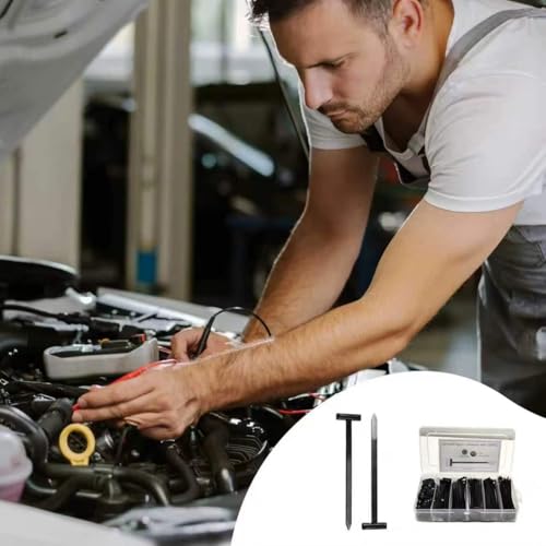 100 Stück Nylon Kabelbinder Schnalle, Universal Kabelbinderhalter, Kabelbinder-Verschluss Für Reparaturen, UV-beständige Nylon Halterung, Für Haushalt Auto Tägliche Reparaturen (Schwarz)