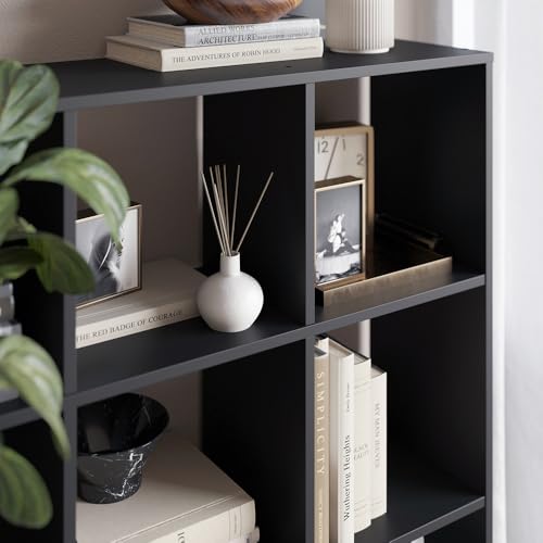 Vicco Raumteiler Nove, Schwarz, 104 x 108 cm