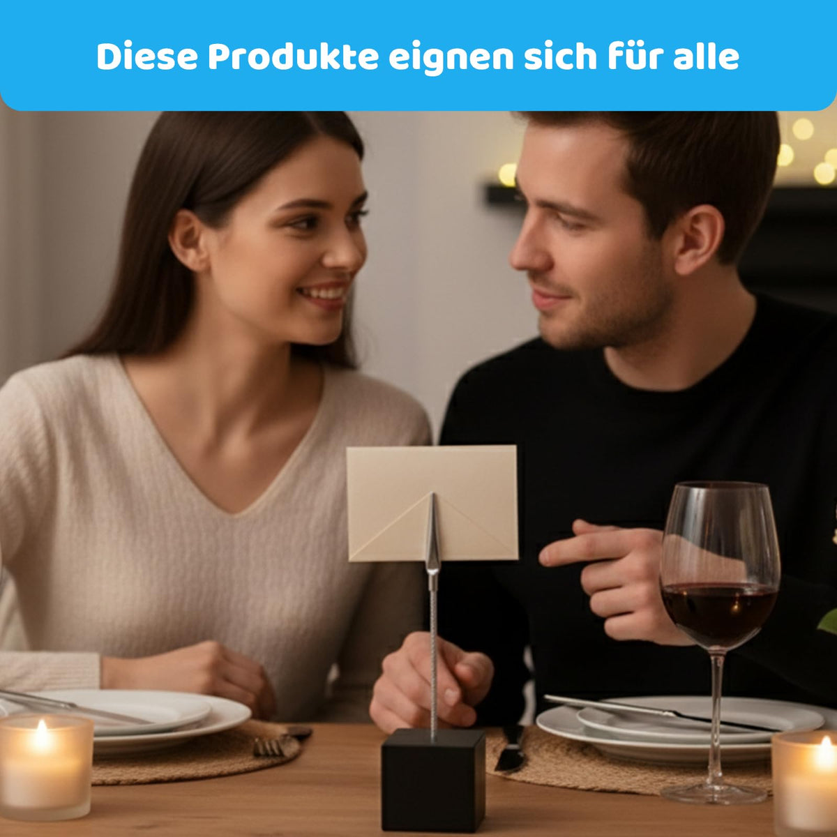 20 Stück Fotohalter mit Klammern, Schwarz Holz Memo Clip Halter, Fotoständer, Tischkartenhalter für Bilder, Karten und Notizen, Ideal für Heimdekoration, Büro und Veranstaltungen