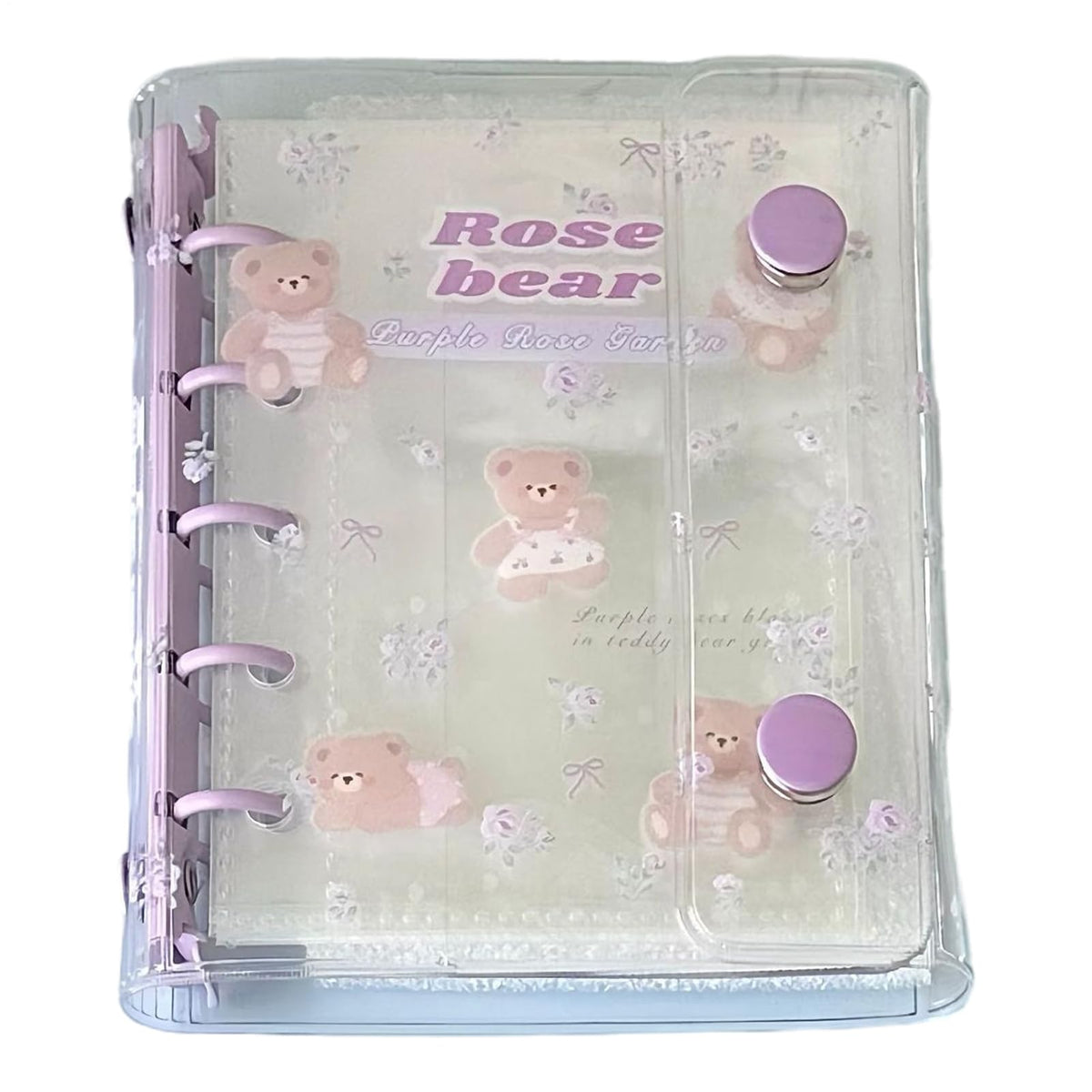 Travelers Notebook Hülle M5 Transparenter Schulbedarf