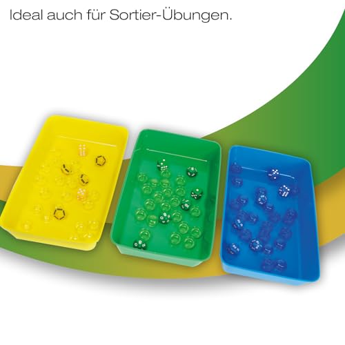 TimeTEX Materialschalen Set XL, 5 robuste Schalen | Ideal zum Basteln & Sortieren
