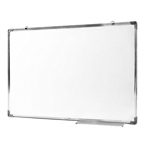 GOODS+GADGETS® Whiteboard magnetisch 60x90cm mit Alu-Rahmen & Ablage