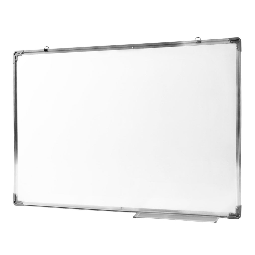GOODS+GADGETS® Whiteboard magnetisch 60x90cm mit Alu-Rahmen & Ablage