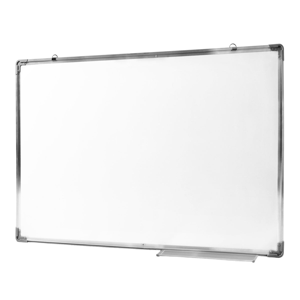 GOODS+GADGETS® Whiteboard magnetisch 60x90cm mit Alu-Rahmen & Ablage