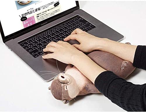 ProLeo Handgelenkstütze, 40cm Otter Handgelenk Auflage, angefülltes unten Baumwollbleistift Kasten Kissen,Kind Mädchen Weihnachtsgeburtstagsgeschenk