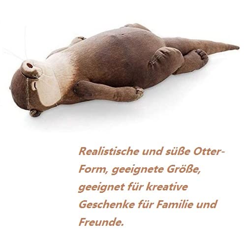 ProLeo Handgelenkstütze, 40cm Otter Handgelenk Auflage, angefülltes unten Baumwollbleistift Kasten Kissen,Kind Mädchen Weihnachtsgeburtstagsgeschenk