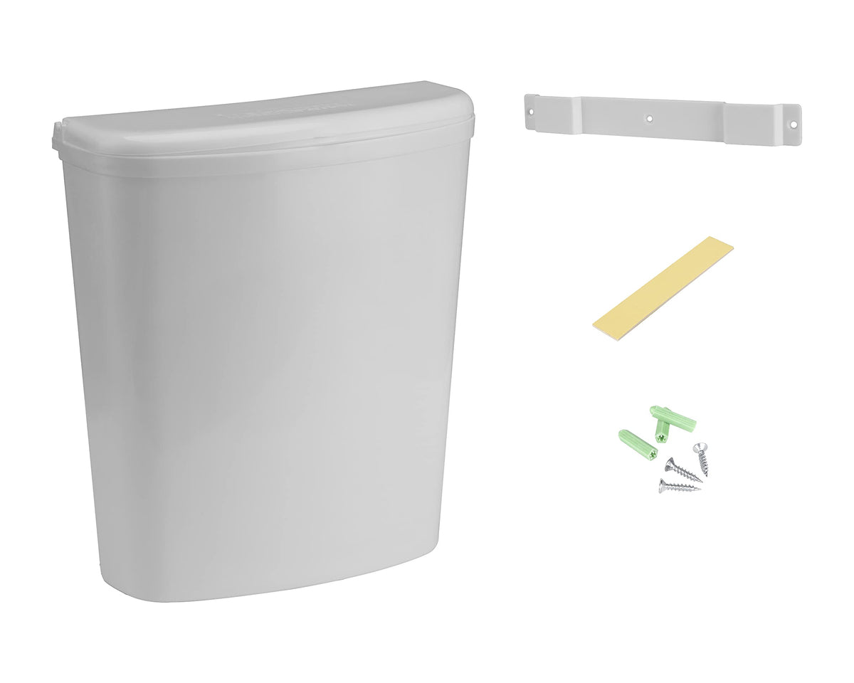 Brunner Pillar Abfalleimer + Halterung Müll Tonne Eimer Kompakt Caravan Camping
