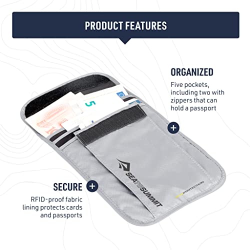 SEA TO SUMMIT RFID Neck Document Holder One Size