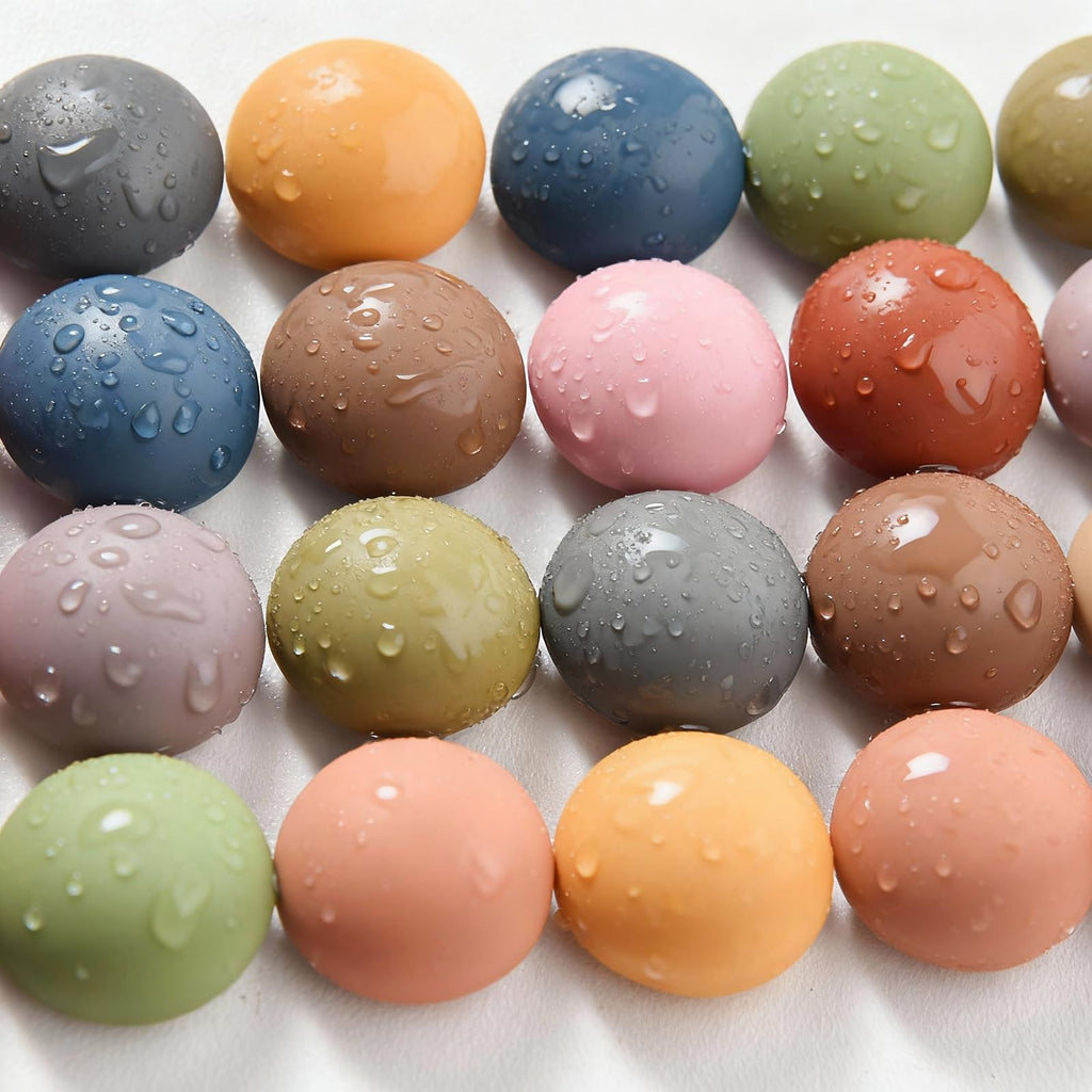 24 Stück Kühlschrankmagnete, 12 Farben Niedlich Mini Magnete