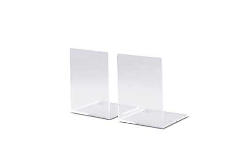 MAUL Buchstütze transparent Acryl Set glasklar fürs Büro