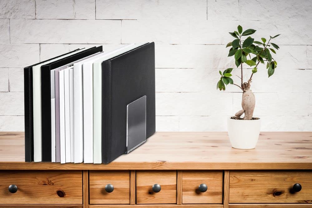 MAUL Buchstütze transparent Acryl Set glasklar fürs Büro