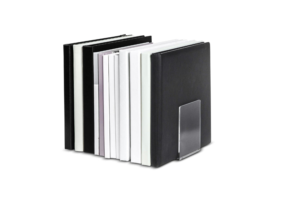 MAUL Buchstütze transparent Acryl Set glasklar fürs Büro