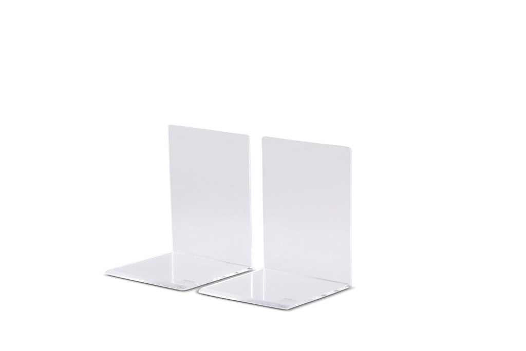 MAUL Buchstütze transparent Acryl Set glasklar fürs Büro