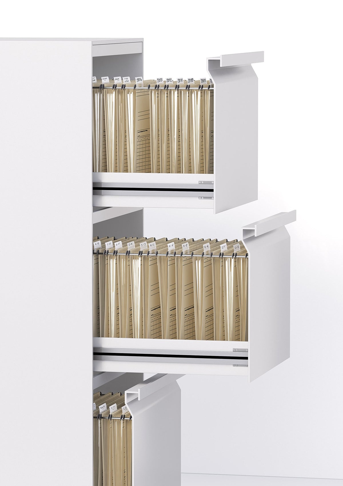 Elba Hängetasche A4, vertic Ultimate aus Karton, braun, 25 Stück, 25er Pack