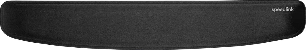 Speedlink SATEEN Wrist Rest – Ergonomische Tastatur Handgelenkauflage für Büro und Gaming – Handballenauflage mit Schaumstofffüllung, 53 x 3 x 10 cm, schwarz