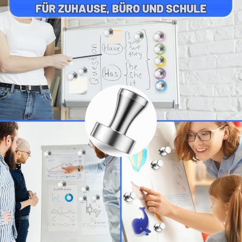Neodym Magnete Extra Stark Groß, 6 Stück Magneten 20x25mm