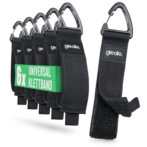 greate 6er Pack Verlängerungskabel Organizer & Aufhänger bis 22kg